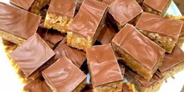 Zähe Snickers-Brownies