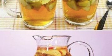 Apfelwasser mit Zimt und Zitrone zum Abnehmen