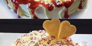 Erdbeer Spaghettieis, bleibt Tagelang frisch und saftig