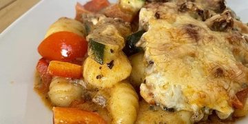  Fantastischer Gnocchi Gemüseauflauf mit Hackfleischsoße