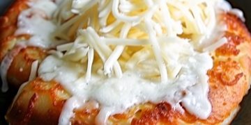 Mit Käse Gefüllte Langos Rezept, Kein Hefeteig, In Nur 10 Minuten Fertig