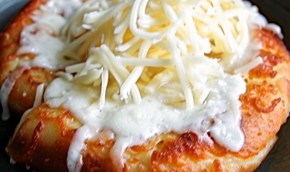 Mit Käse Gefüllte Langos Rezept, Kein Hefeteig, In Nur 10 Minuten Fertig