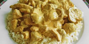 Philadelphia Geschnetzeltes mit Champignons