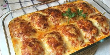 Überbackene Hackfleischbällchen