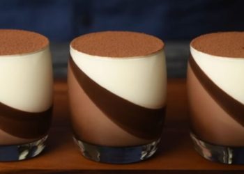 Panna Cotta au Chocolat: einfach und ohne Kochen