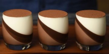 Panna Cotta au Chocolat: einfach und ohne Kochen