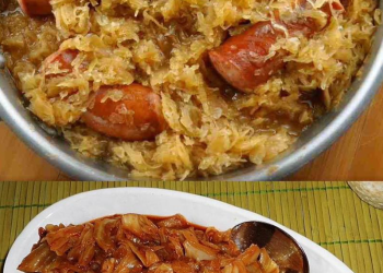 Geschmorter Weißkohl