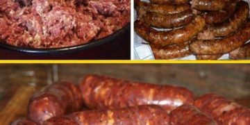 Wie macht man frische hausgemachte Chorizo ​​vom Land?