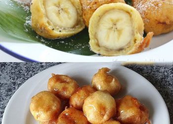 Fantastiche gebackene Bananen, mhmmm wie LECKER ist das denn