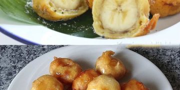 Fantastiche gebackene Bananen, mhmmm wie LECKER ist das denn
