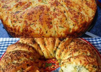 Selbstgebackenes Knoblauchbrot, nach alten Familienrezept!