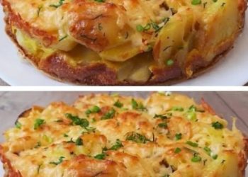 Einzigartiges und anderes Kartoffelomelett