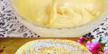 500g Joghurt mit Pudding und backe den Joghurtkuchen