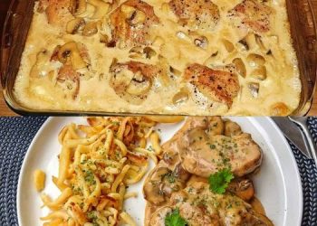 Medaillons in Pilzrahmsosse