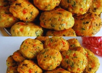 Gartengemüse-Quark-Krapfen