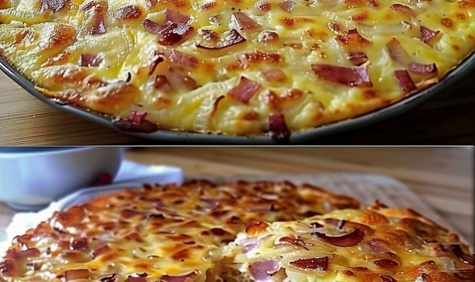 Omas Zwiebelkuchen Ohne Boden, Ein Traum So Lecker! – Alte Oma Rezepte