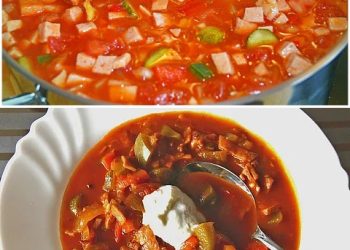 Soljanka nach Omas Rezept, Tolles Gericht, geht immer!