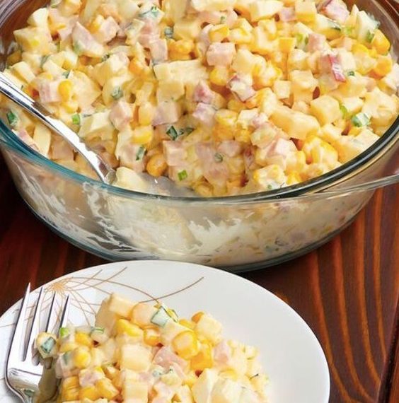 Ess mich Dumm Salat , in 10 Minuten fertig so Gesund