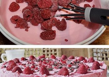 Super schnelle Himbeertorte