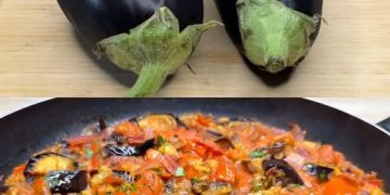 Unglaublich leckere Auberginen: Ein fleischloses, einfaches und preiswertes Abendessen, das in wenigen Minuten fertig ist!