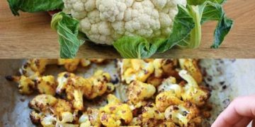 Gesund und schnell gemacht, Blumenkohl aus dem Ofen