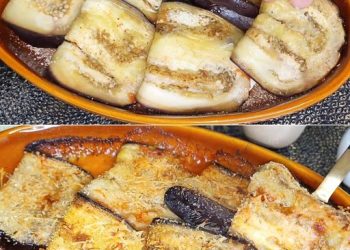 Gebackene gefüllte Auberginen: das Rezept für ein schnelles und leckeres Gericht