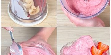 Erdbeercreme in Sekundenschnelle zubereitet nur