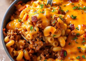 Cheeseburger Pfanne Zum Sattessen!