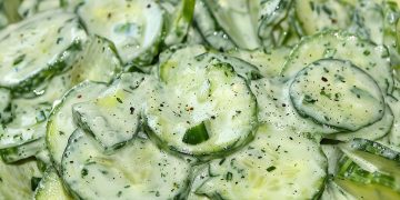 Schneller Gurkensalat