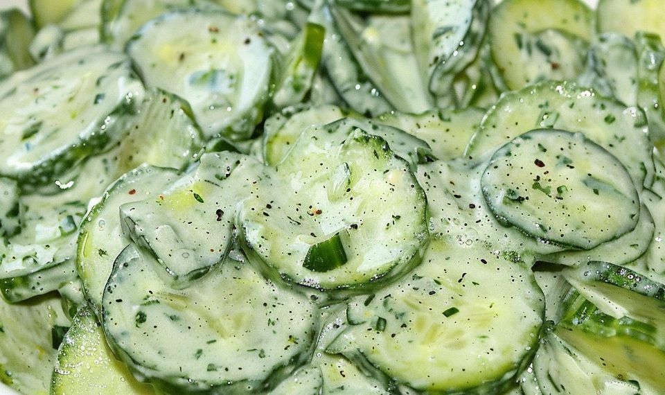 Schneller Gurkensalat