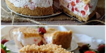 Erdbeerkuchen ohne Backen mit Mascarpone