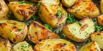 Knuspriger Snack: Diese Kartoffelhälften Aus Dem Ofen Sind Ein Internethit!