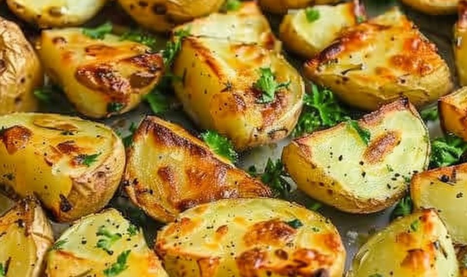 Knuspriger Snack: Diese Kartoffelhälften Aus Dem Ofen Sind Ein Internethit!