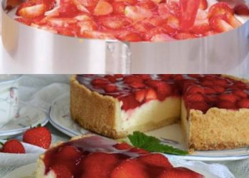 Erdbeer-Käsekuchen ohne Backen