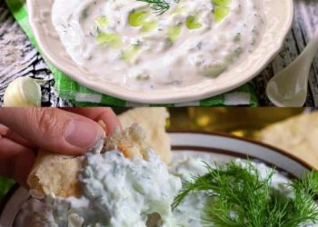 Tzatziki als im restaurant, nur viel frischer