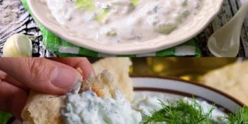 Tzatziki als im restaurant, nur viel frischer