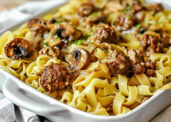 Pasta Mit Pilzsauce Und Fleischbällchen – Einfach Perfekt
