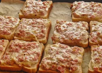 Pizzatoast in wenigen Minuten fertig!