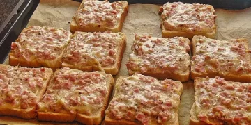 Pizzatoast in wenigen Minuten fertig!
