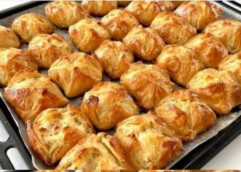 Es ist sooo lecker, Du wirst es leiben Blätterteig Käseschnecken