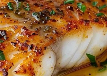 Zitronenbutter gebratener Kabeljau: Ein einfaches und elegantes Gericht