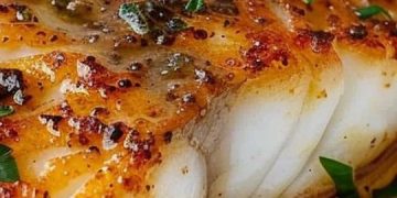 Zitronenbutter gebratener Kabeljau: Ein einfaches und elegantes Gericht