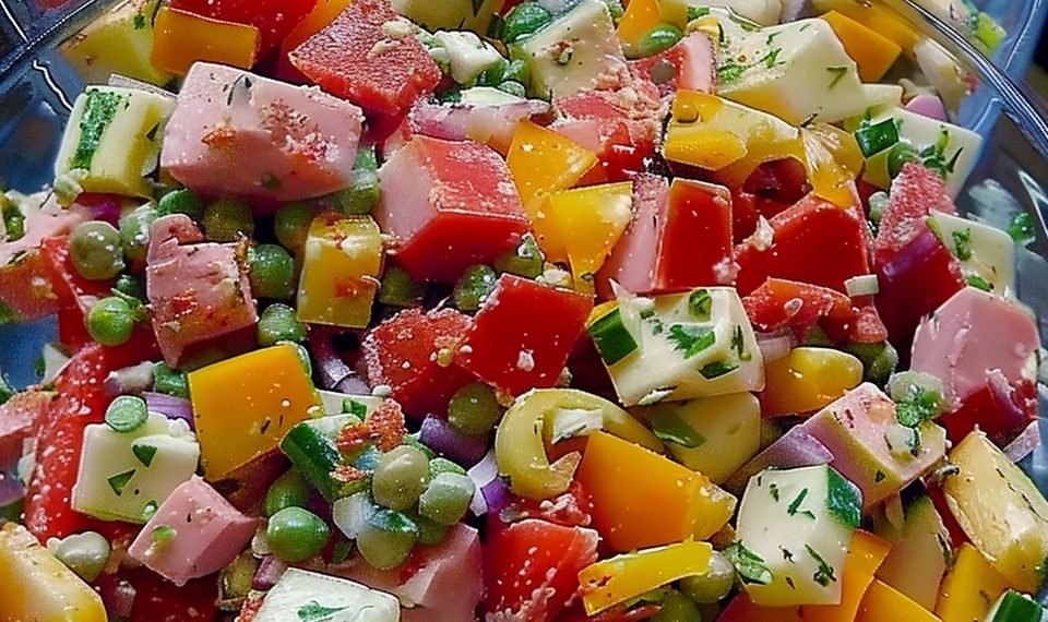 Paprika Gouda Salat In 3 Minuten Gezaubert