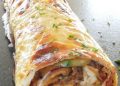 Hackfleisch Käse Rolle