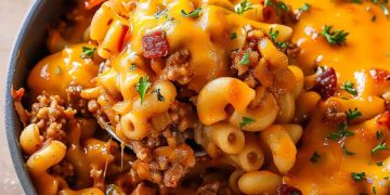 Cheeseburger Pfanne Zum Sattessen!