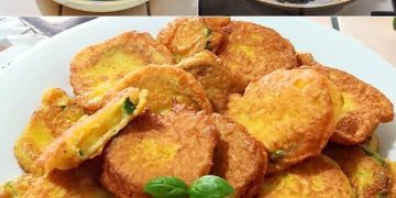 Zucchini im Teig: das Rezept für einen schnellen und leckeren Aperitif
