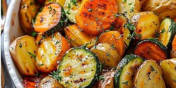 Kartoffel-Karotten-Zucchini-Pfanne