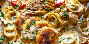 Abgefahren Lecker, Cremige Tortellini In Hähnchen Schmand 10 Minuten