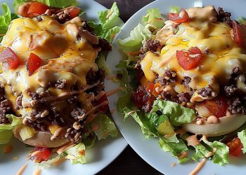 Low Carb-Big Mac-Auflauf