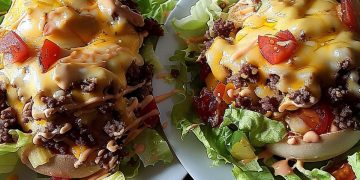 Low Carb-Big Mac-Auflauf